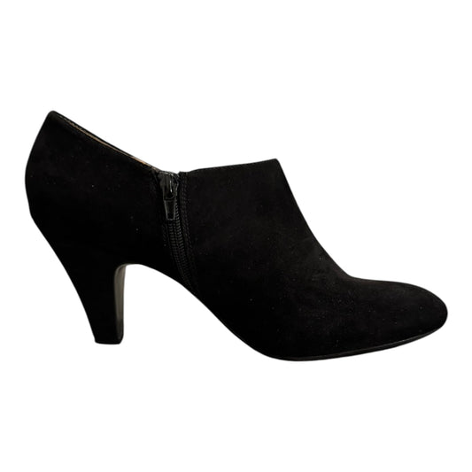 Boots Ankle Heels By Naturalizer In Black, Size: 11