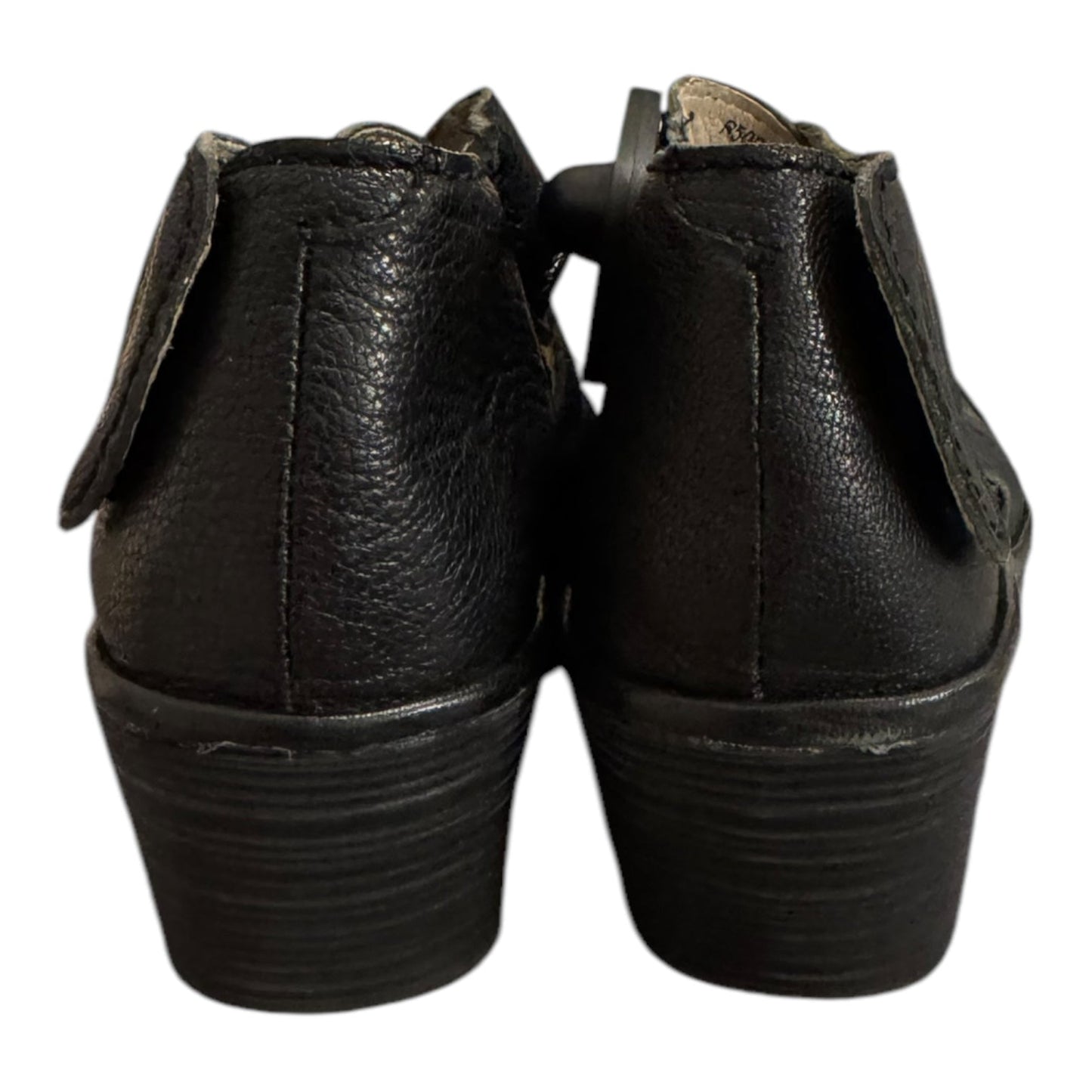 Shoes Heels Block By Fly London In Black, Size: 7.5