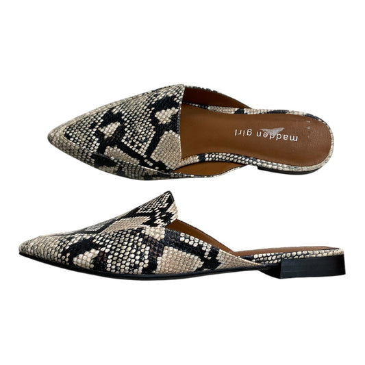 Shoes Flats By Madden Girl In Animal Print, Size: 8