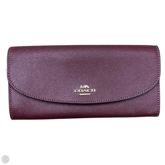 Wallet Designer By Coach, Size: Medium