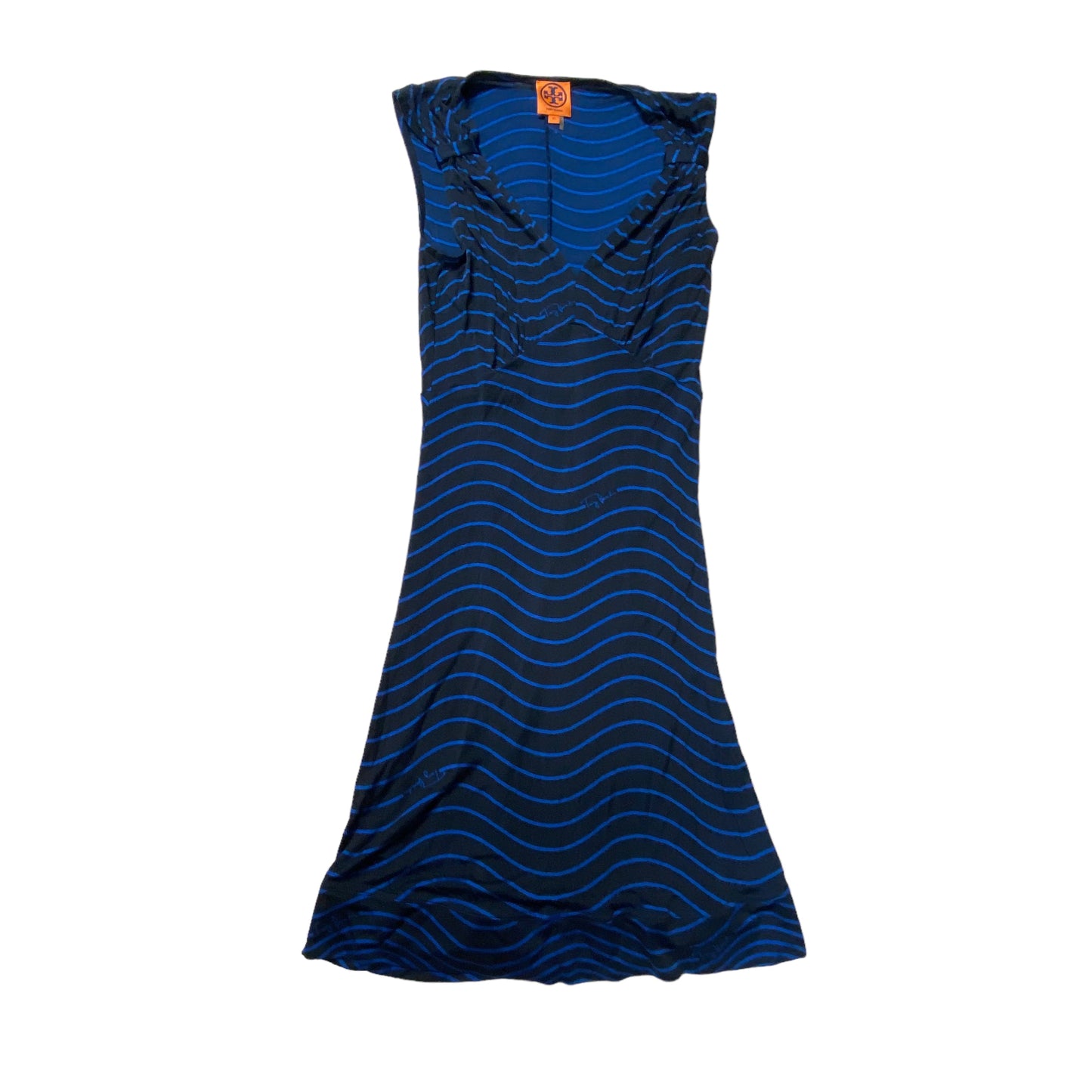 Blue Dress Casual Midi Tory Burch, Size Xs