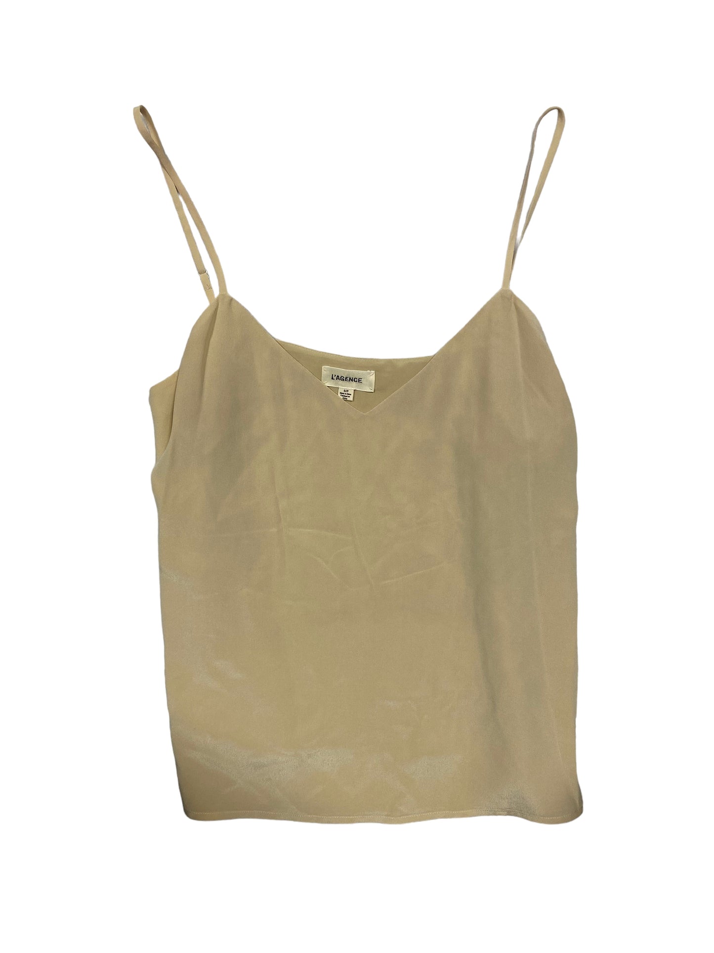 Beige Top Sleeveless L Agence, Size S