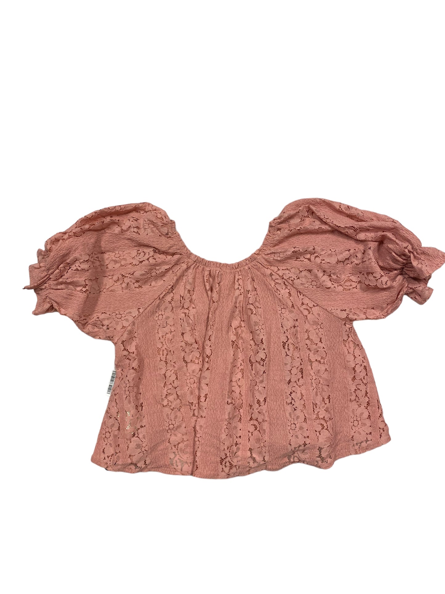 Pink Top Short Sleeve Free People, Size S