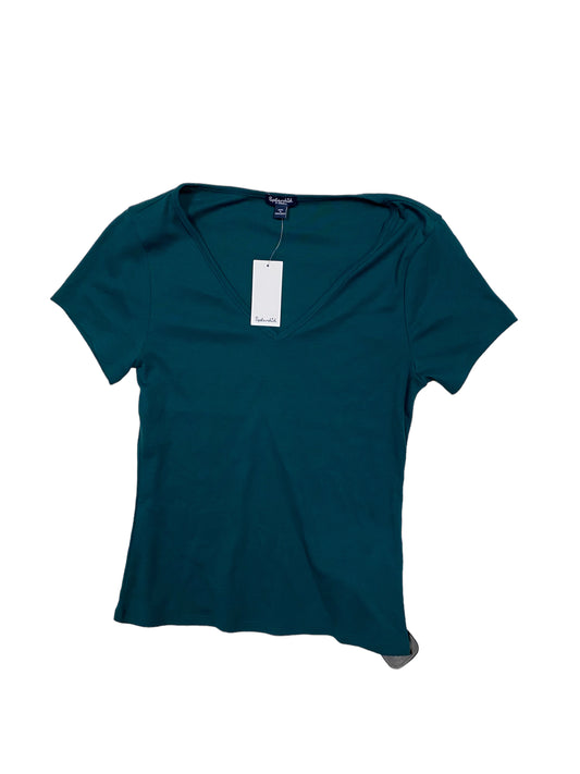 Teal Top Short Sleeve Basic Splendid, Size Xs