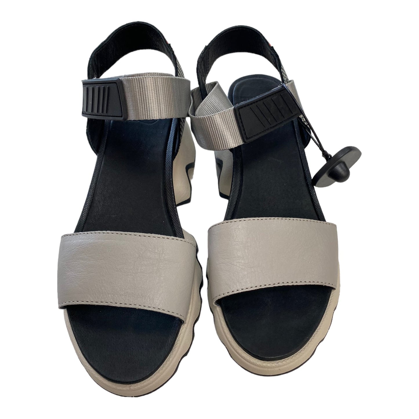 Grey Sandals Flats Sorel, Size 7