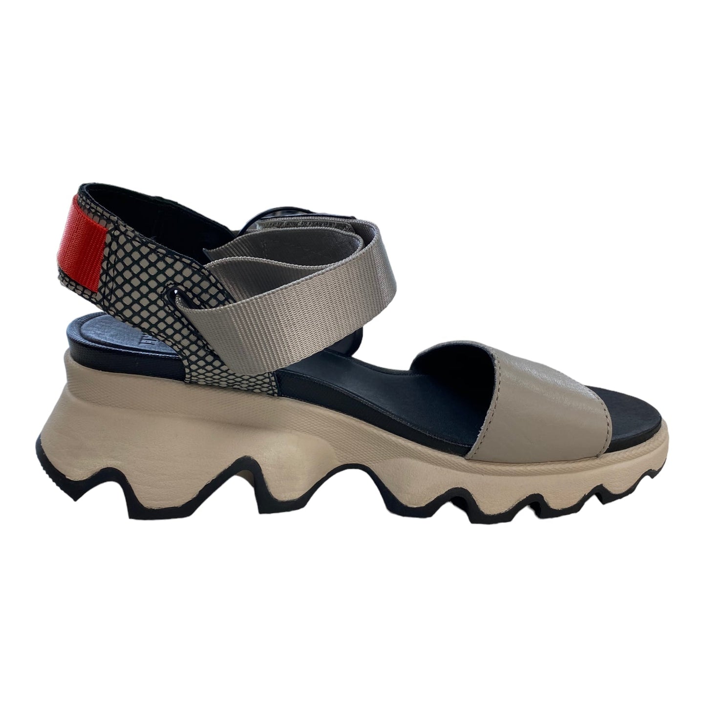 Grey Sandals Flats Sorel, Size 7