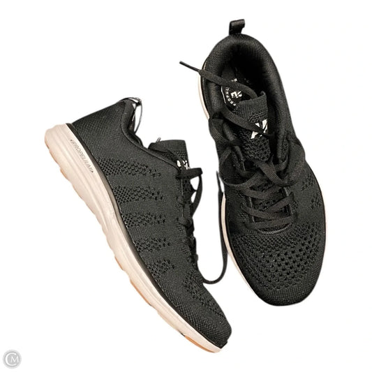 Shoes Athletic By Apl In Black & White, Size: 8