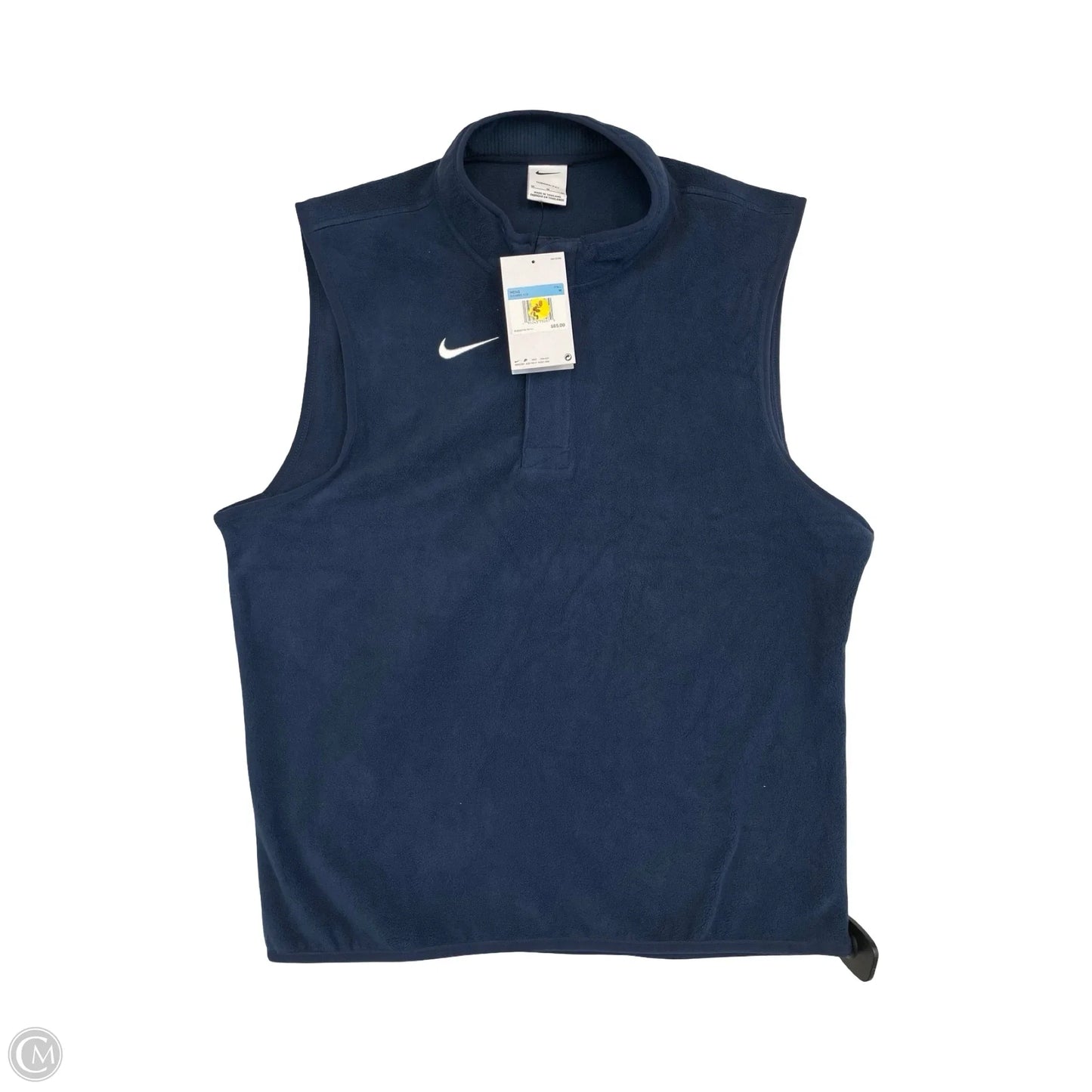 Vest Fleece By Nike In Navy, Size: M
