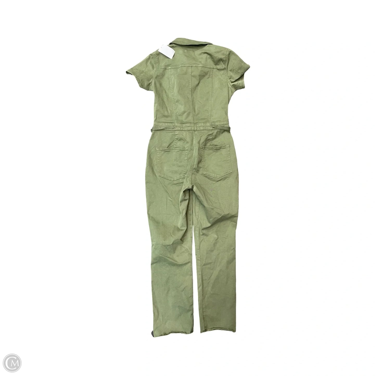 Jumpsuit By Good American In Green Denim, Size: M