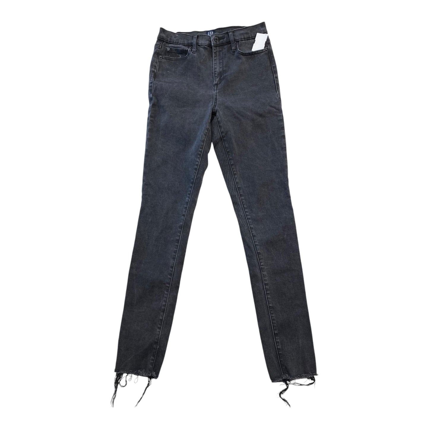 Jeans Skinny By Gap In Black Denim, Size: 4