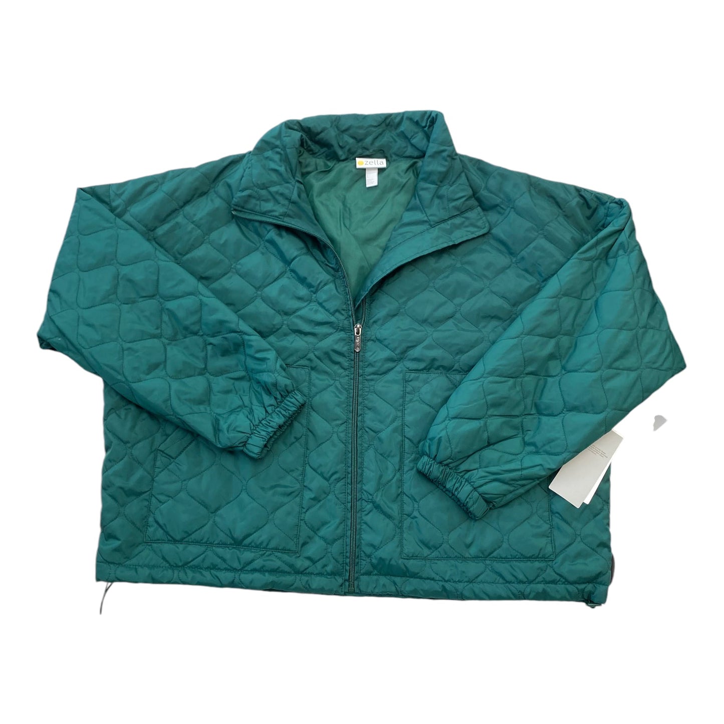 Jacket Puffer & Quilted By Zella In Green, Size: L