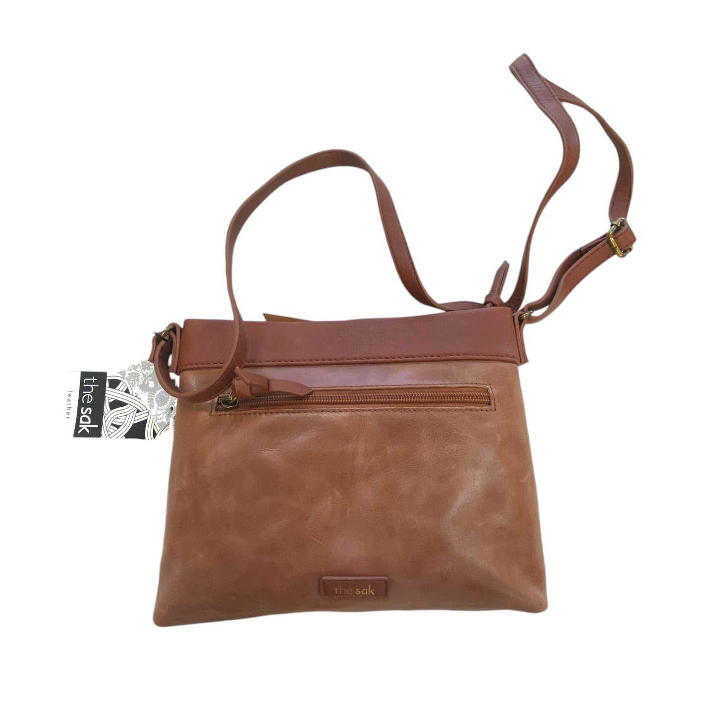 Handbag Leather By The Sak, Size: Medium