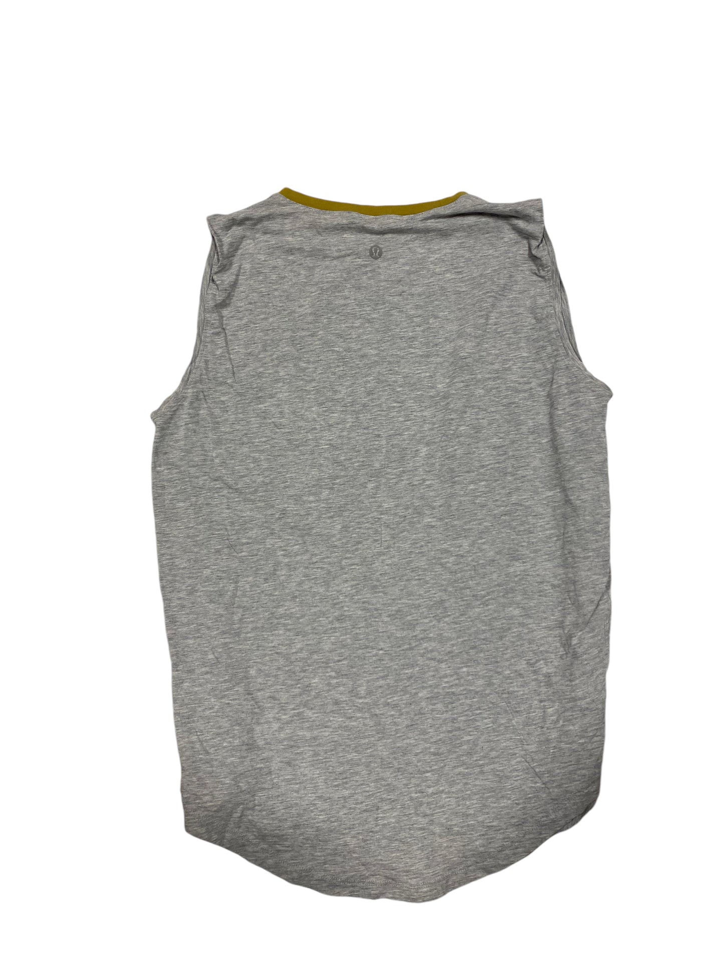 Athletic Tank Top By Lululemon In Grey, Size: S