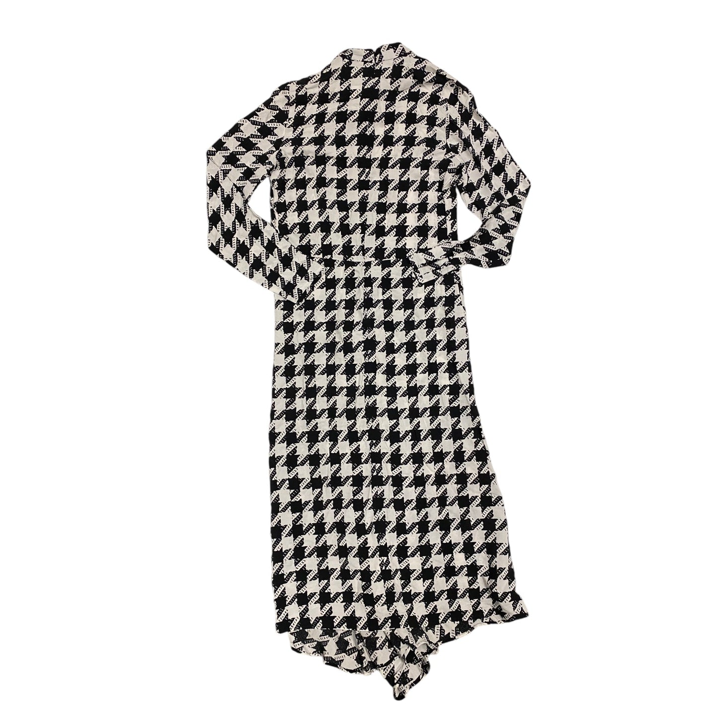 Dress Casual Maxi By Ann Taylor In Black & White, Size: 6