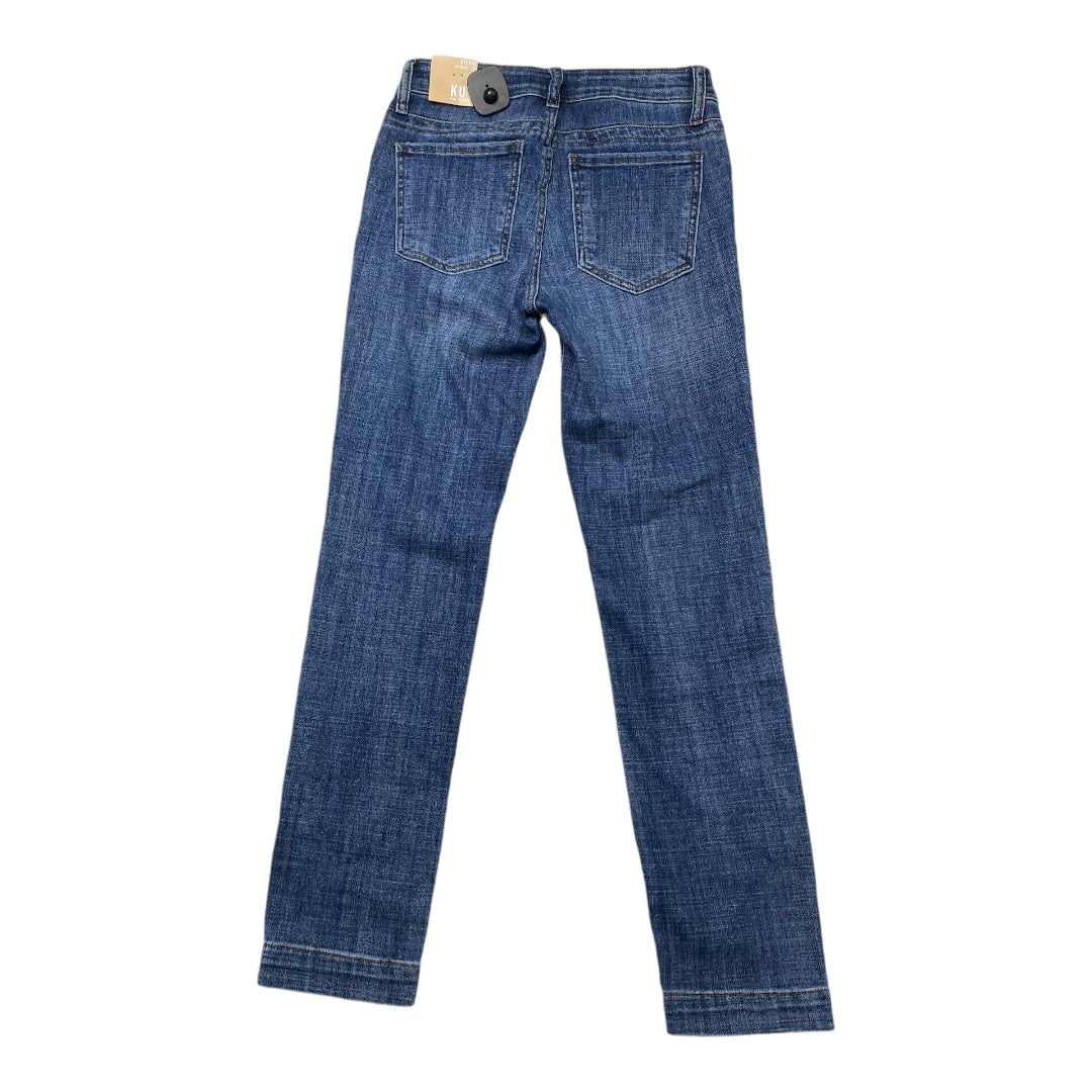 Jeans Straight By Kut In Blue Denim, Size: 2