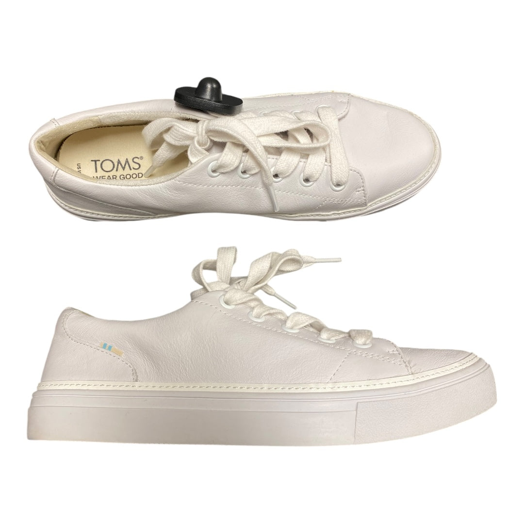 Shoes Sneakers By Toms In White, Size: 9