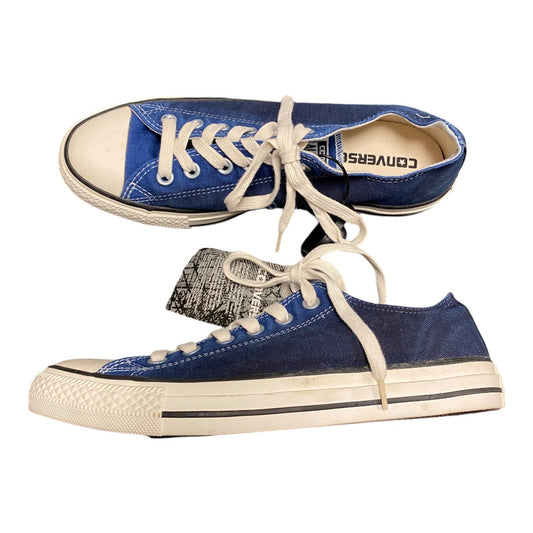 Shoes Sneakers By Converse In Blue Denim, Size: 9