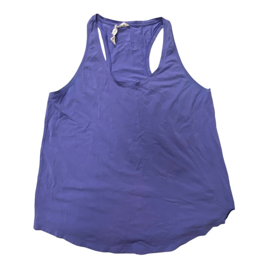 Athletic Tank Top By Lululemon In Purple, Size: 12