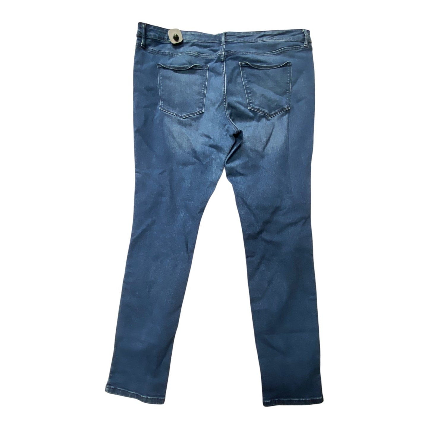 Jeans Skinny By Universal Thread In Blue Denim, Size: 22