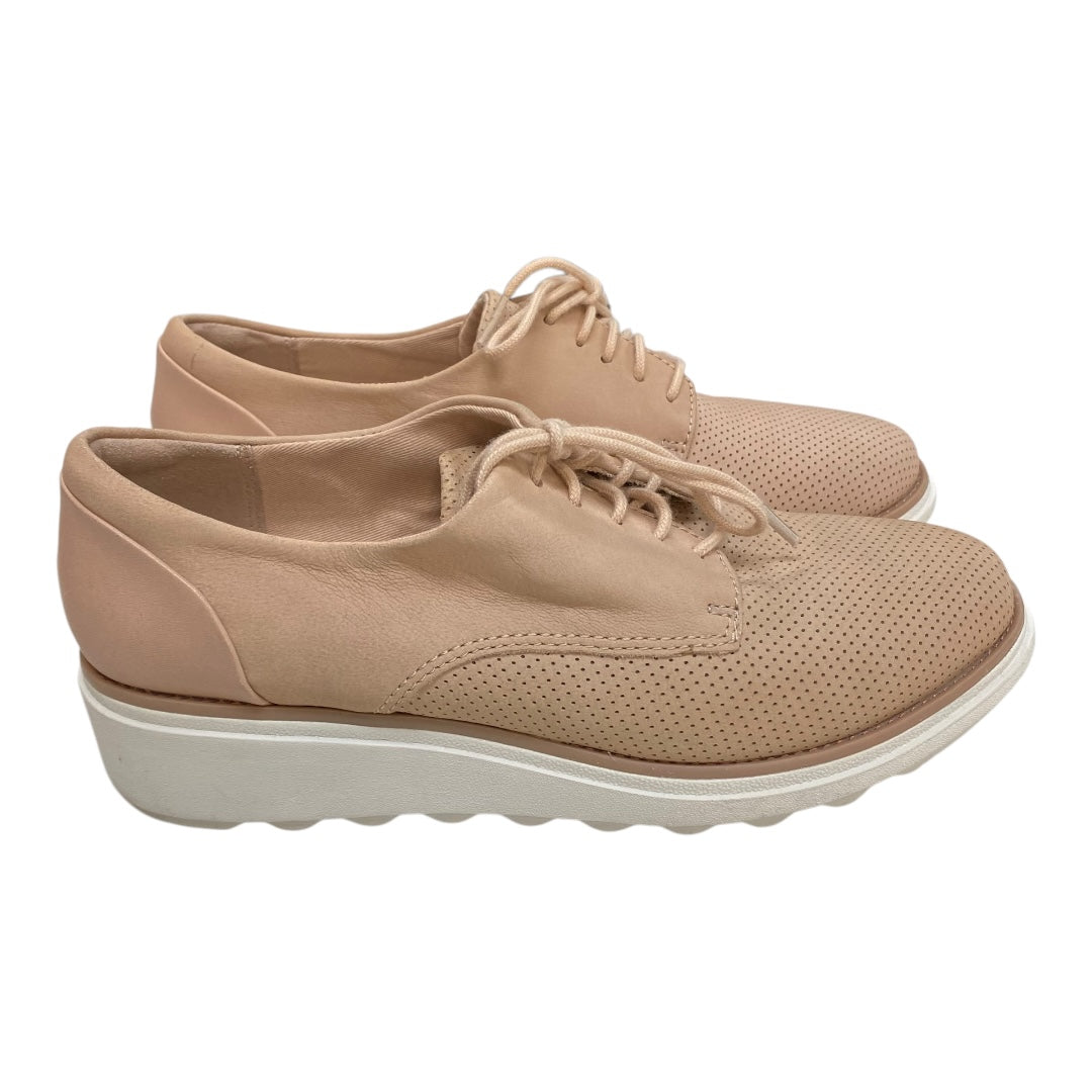 Shoes Sneakers By Clarks In Peach, Size: 8.5