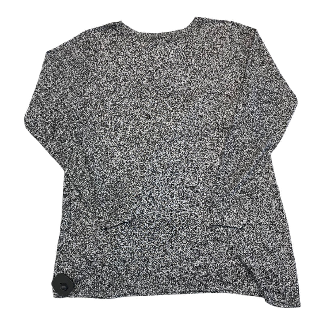 Sweater By Apt 9 In Grey, Size: L