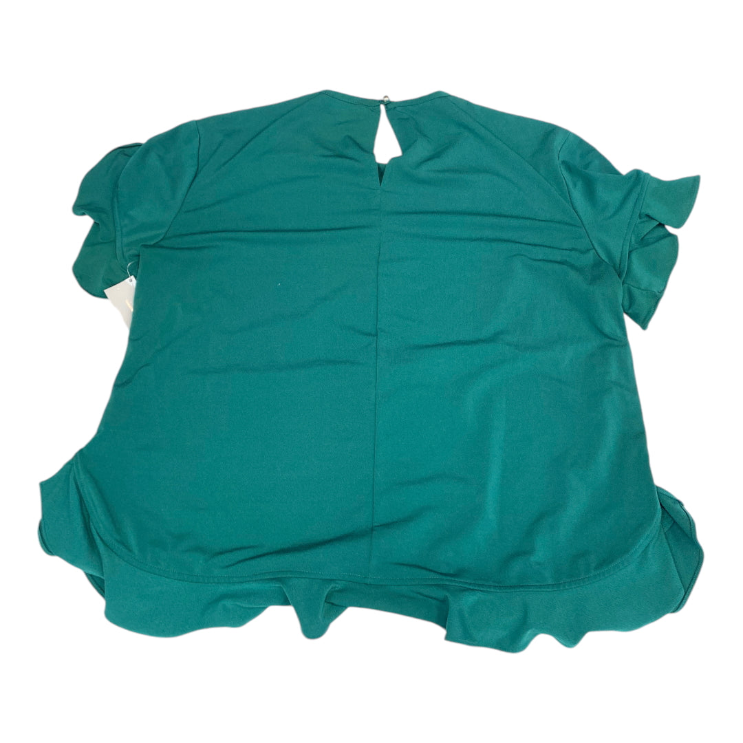 Top Short Sleeve By Cupio In Green, Size: Xl