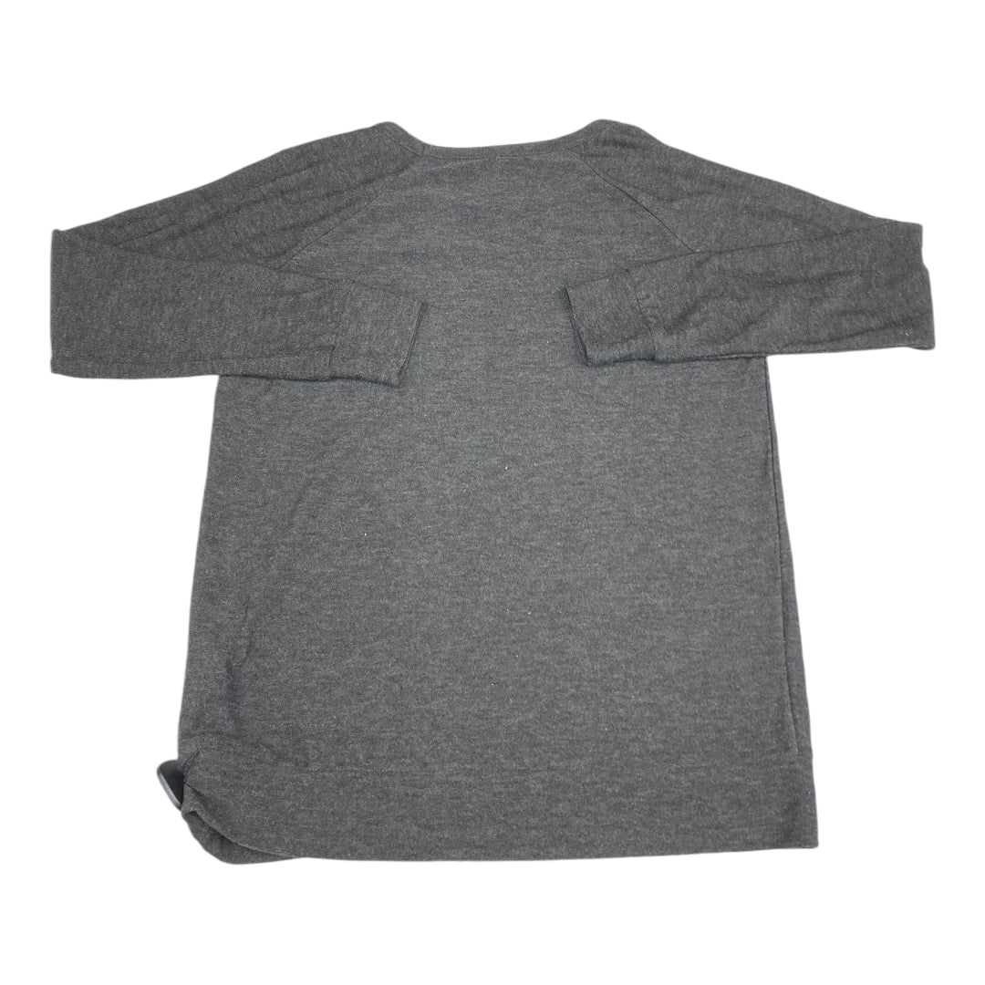 Top Long Sleeve By Chaser In Grey, Size: M