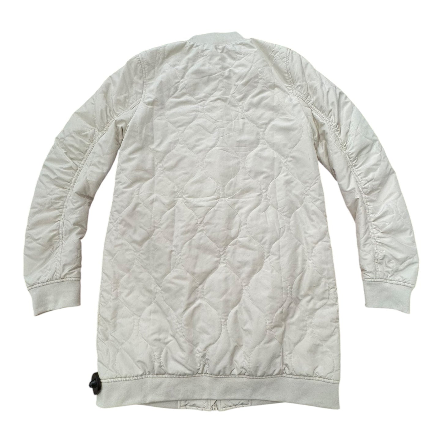 Coat Puffer & Quilted By Mystree In Cream, Size: M