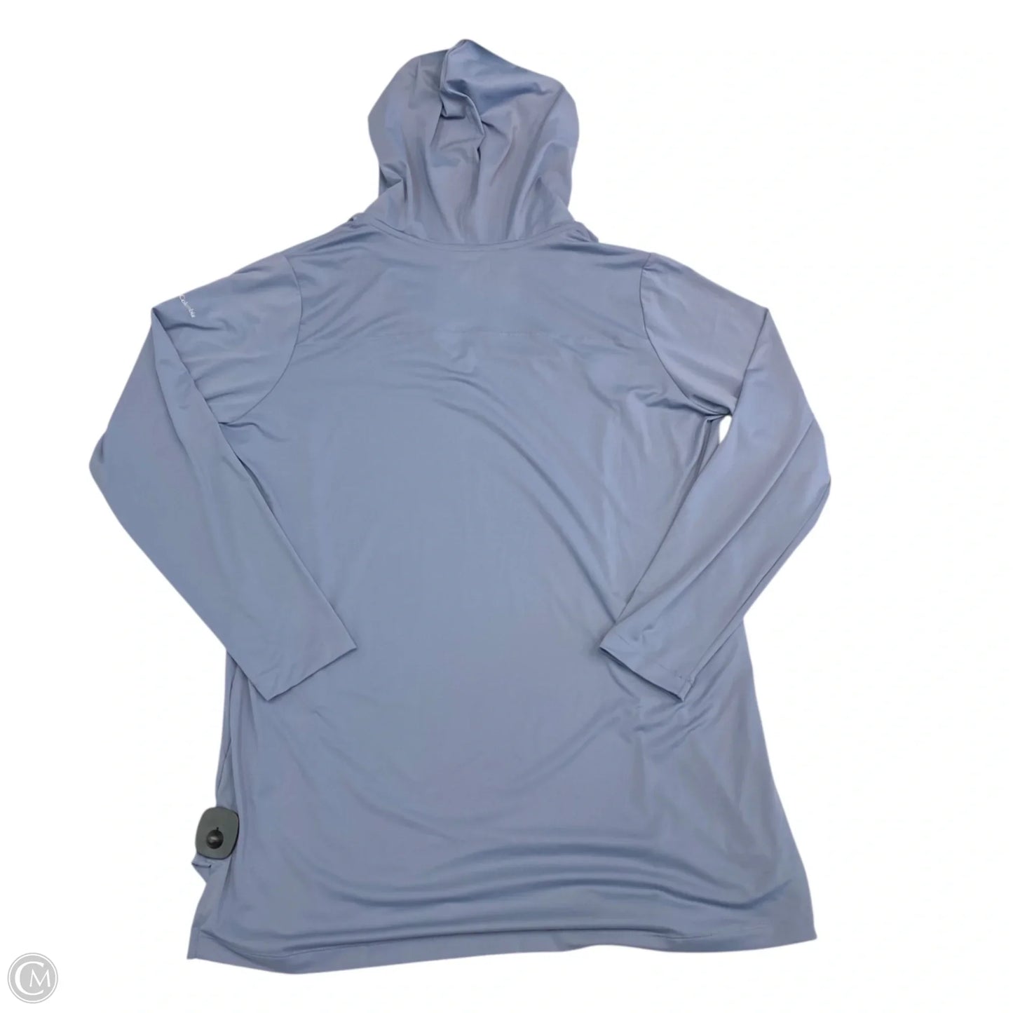 Athletic Top Long Sleeve Hoodie By Columbia In Blue, Size: 1x