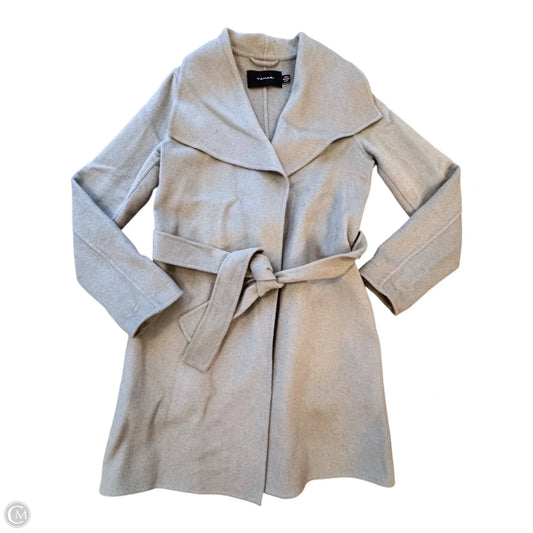 Coat Peacoat By Tahari By Arthur Levine In Green, Size: Xs