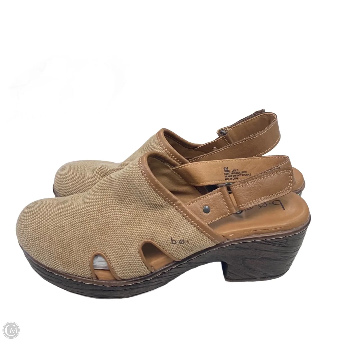 Shoes Heels Block By Boc In Cream, Size: 9