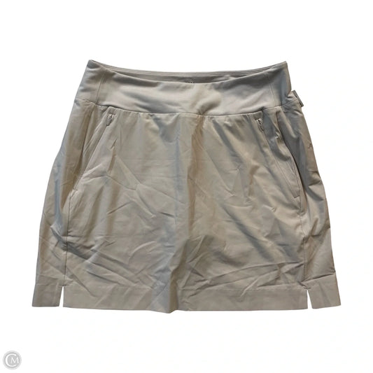 Athletic Skort By Athleta In Cream, Size: 6