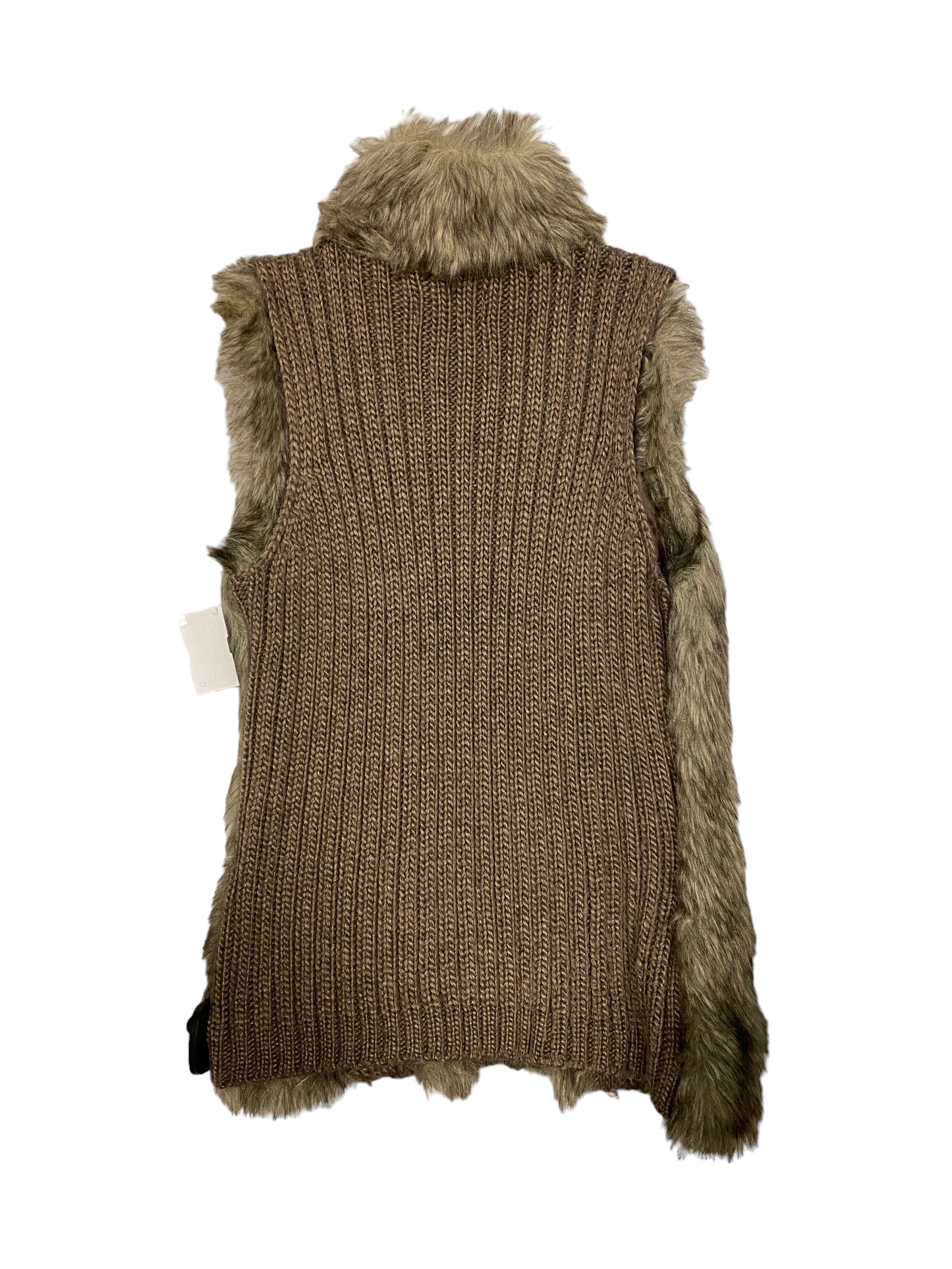 Vest Faux Fur & Sherpa By Fenn Wright Manson In Brown, Size: Xs