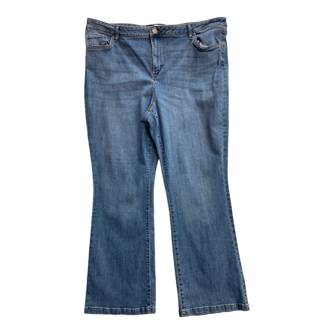 Jeans Straight By Sonoma In Blue Denim, Size: 24