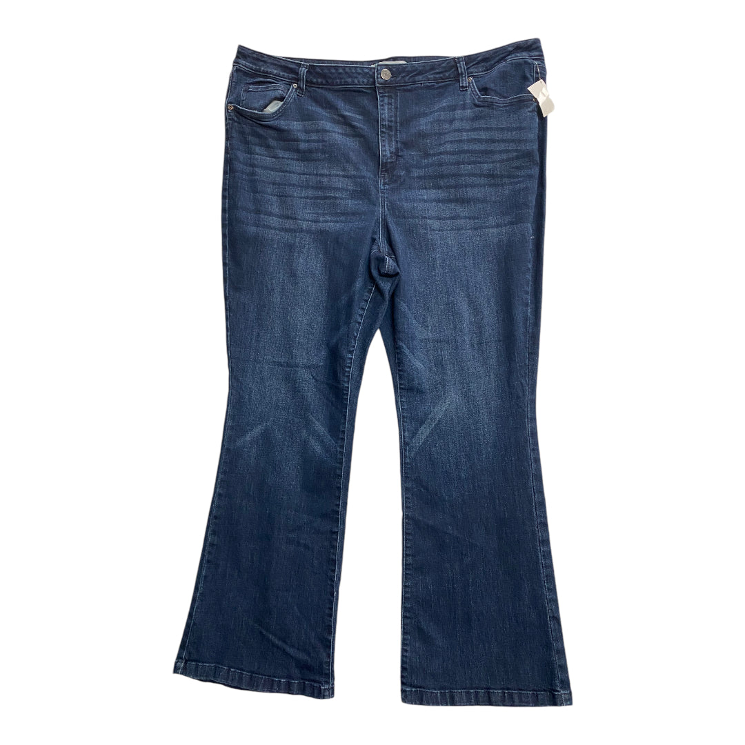 Jeans Straight By Sonoma In Blue Denim, Size: 24