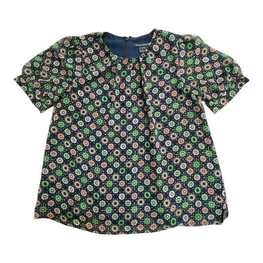 Top Short Sleeve By French Connection In Multi-colored, Size: 0