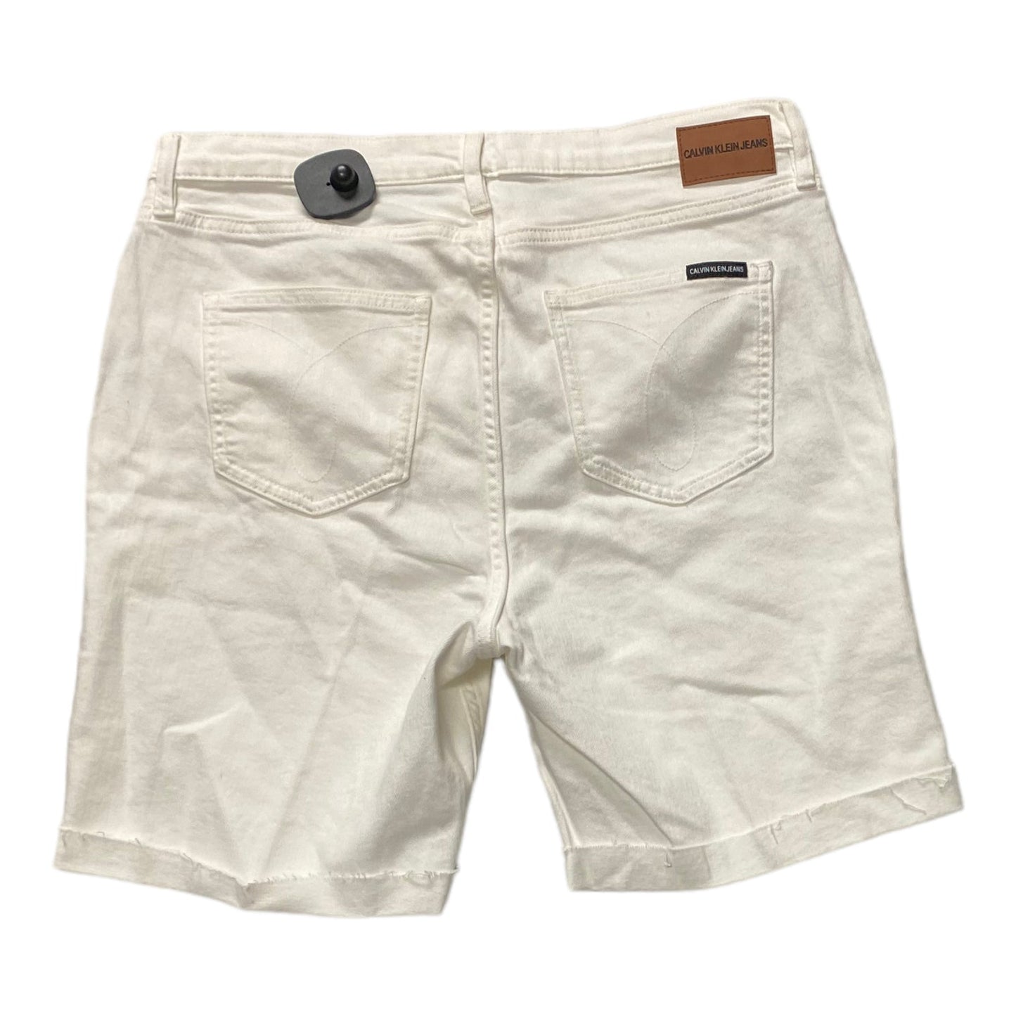 White Shorts Calvin Klein, Size 12