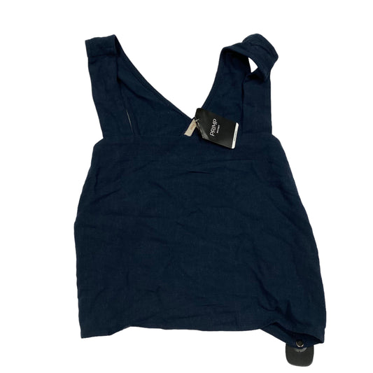 Navy Top Sleeveless Skies Are Blue, Size S