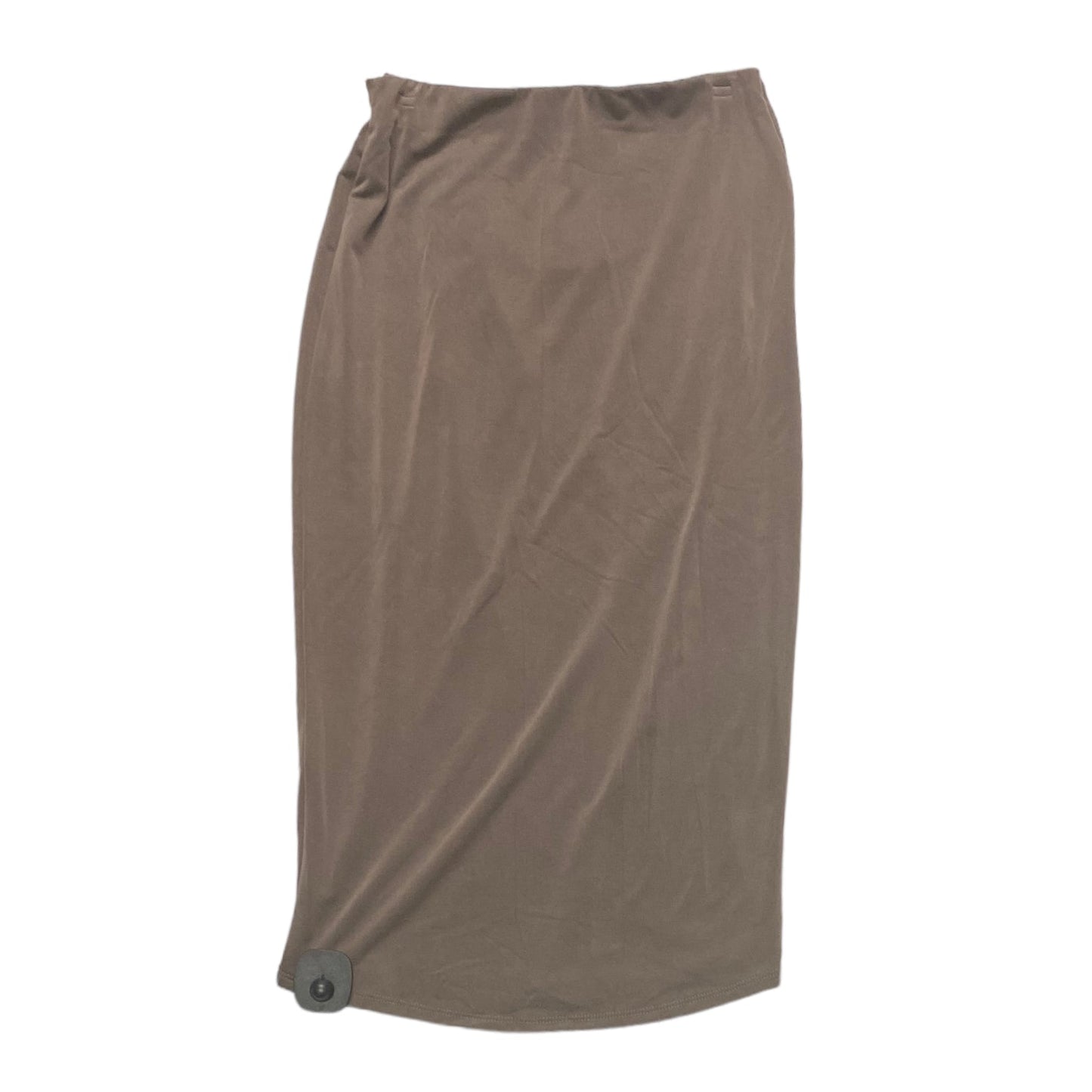 Brown Skirt Midi White House Black Market, Size Xxs