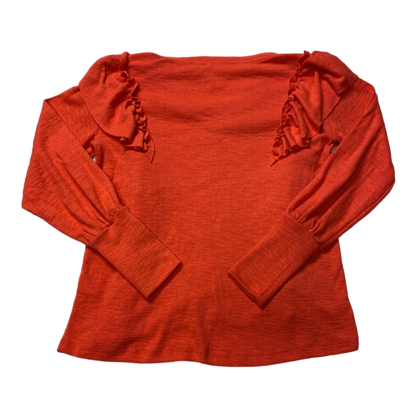 Red Top Long Sleeve Pilcro, Size Xs