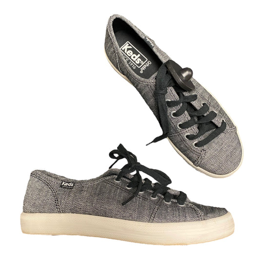 Grey Shoes Sneakers Keds, Size 7