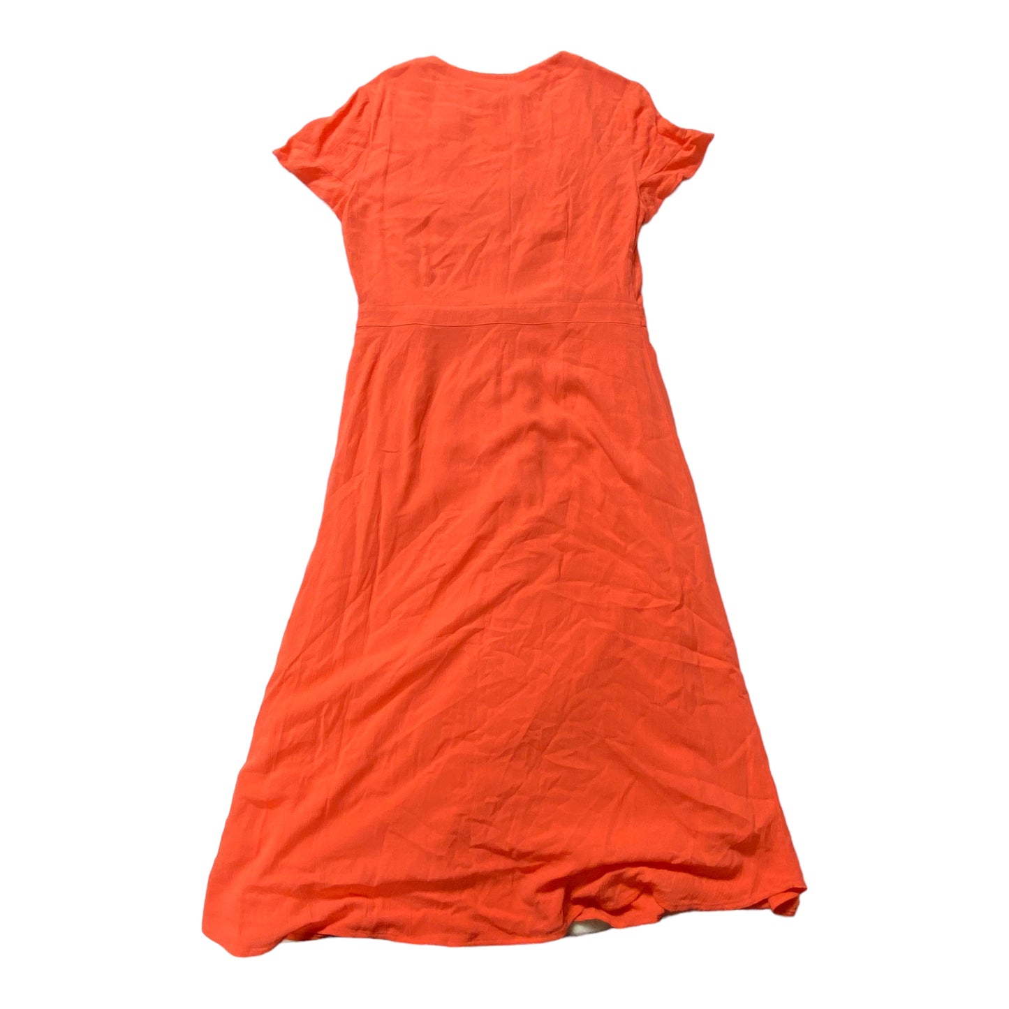 Orange Dress Casual Maxi Loft, Size 12