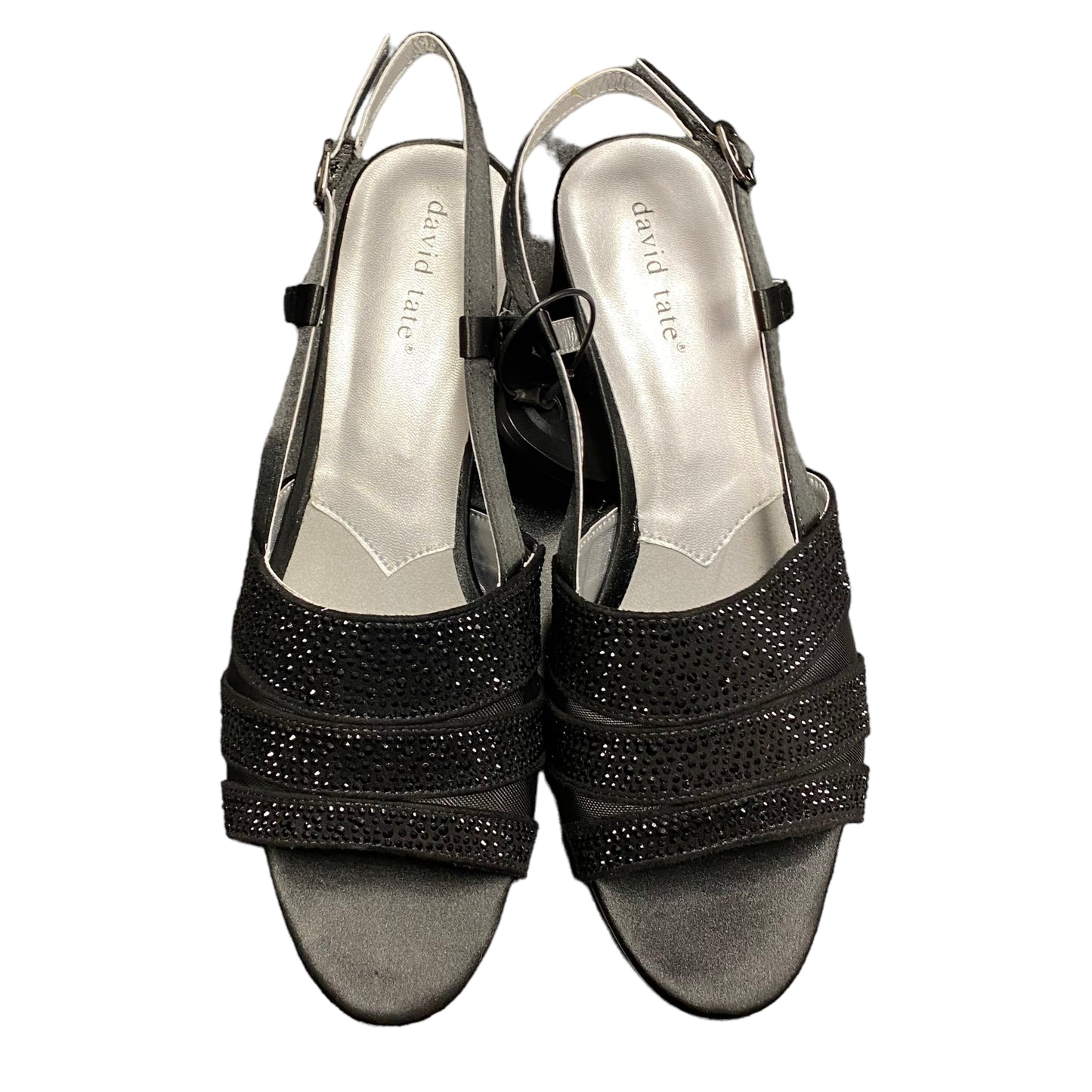 Black Shoes Heels Block Cmc, Size 9