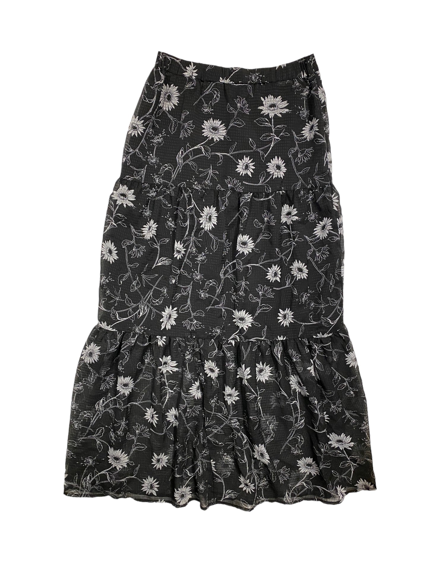 Black & White Skirt Maxi Leith, Size S