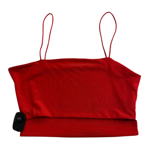 Top Sleeveless By Shein In Red, Size: Xs