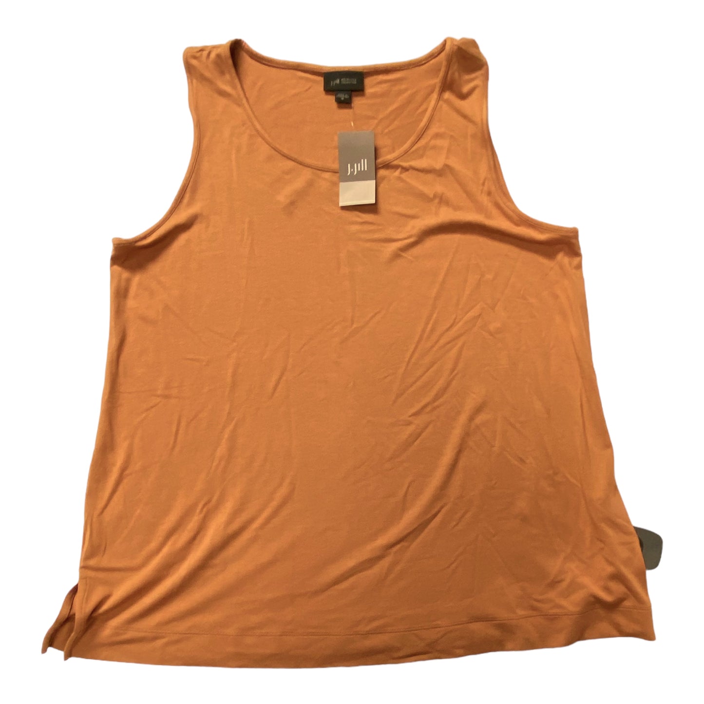 Brown Top Sleeveless Basic J. Jill, Size M