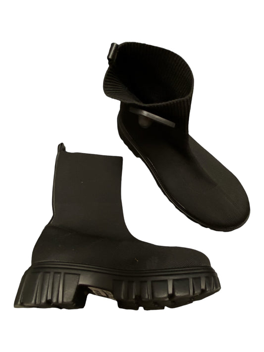 Black Boots Combat CUCCOO, Size 7.5
