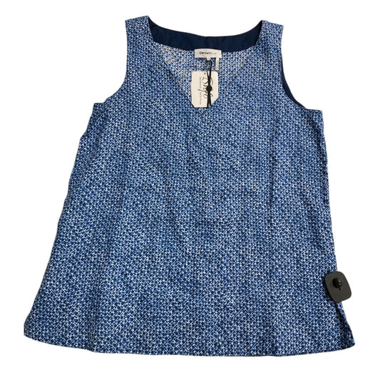 Top Sleeveless By Dkny In Blue, Size: Xs