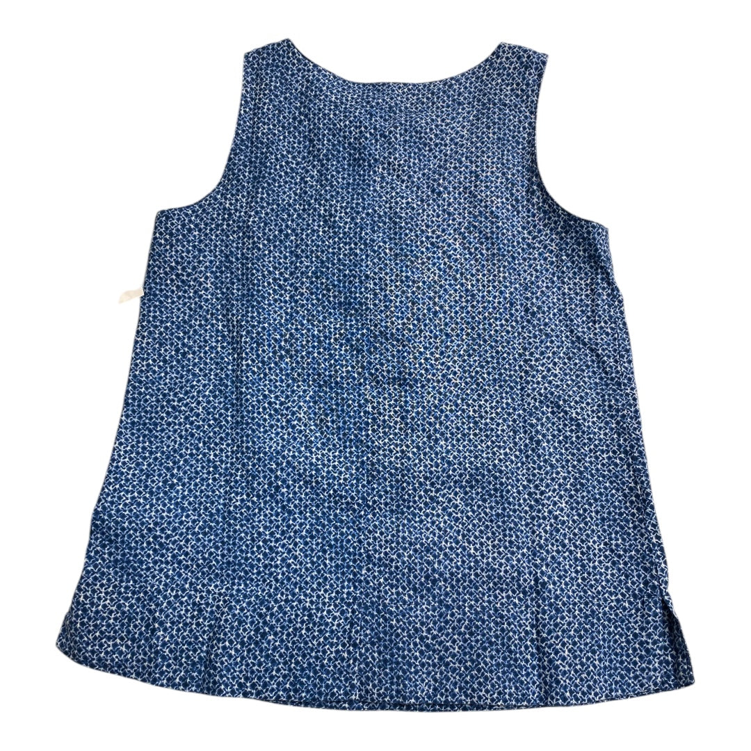 Top Sleeveless By Dkny In Blue, Size: Xs