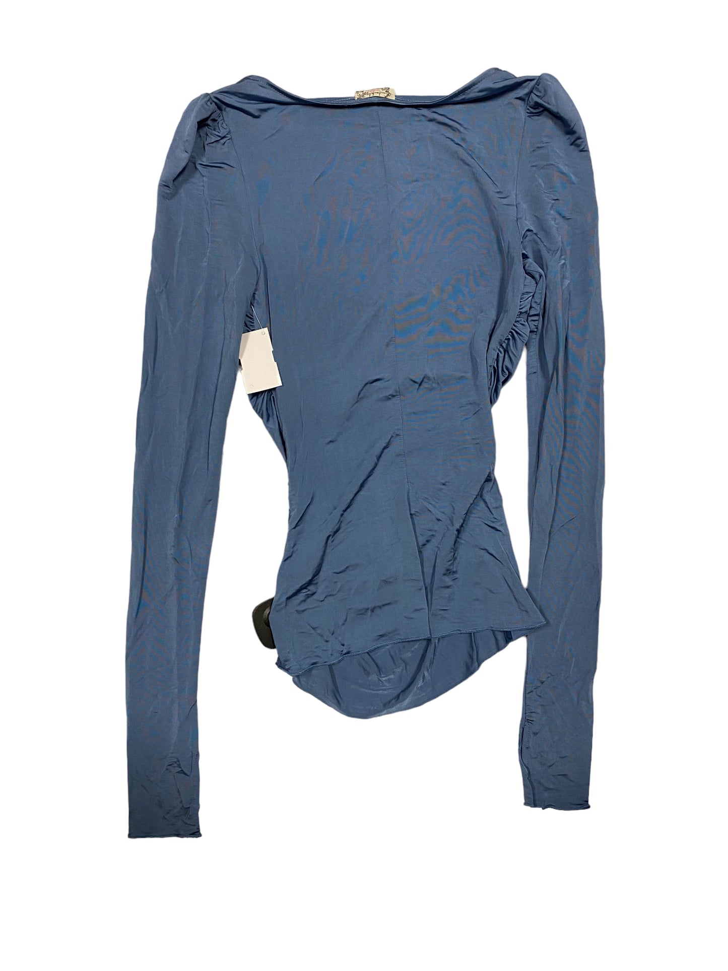 Top Long Sleeve By Free People In Blue, Size: Xs